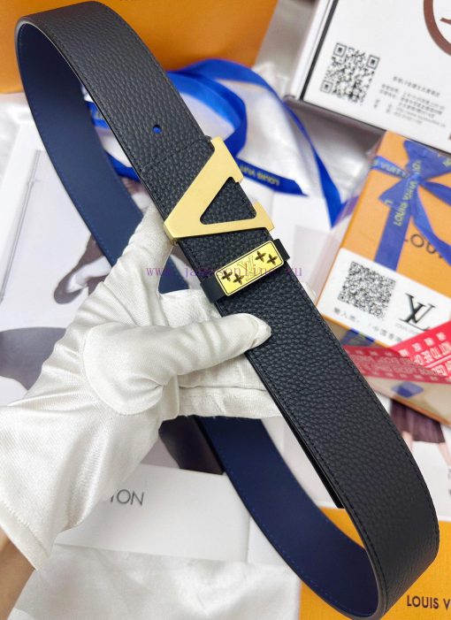 Belt LV Louis Vuitton Top Remakes-The belt is made of 100% imported original cowhide, ensuri zanti6eb - Image 6