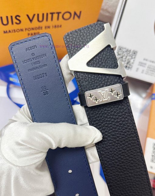 Belt LV Louis Vuitton Top Remakes-The belt is made of 100% imported original cowhide, ensuri zanti6eb - Image 9