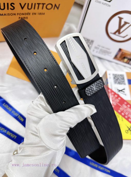 Belt LV Louis Vuitton's top tier replicaThe waistband is made of 100% cowhide, ensuring genu 6ebfsjj4 - Image 8