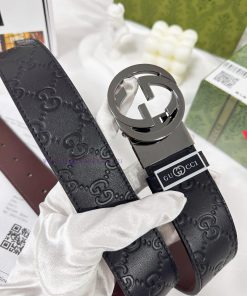 Belt Gucci Gucci️The waistband is made of 100% head layer cowhide, ensuring the rotating use cagryzx8