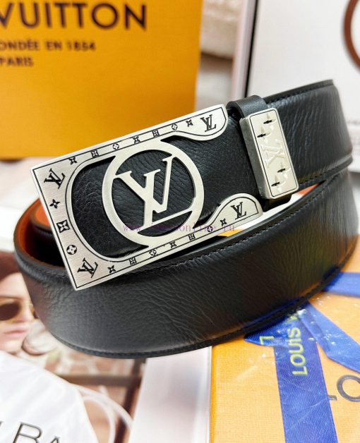 Belt LV Louis Vuitton's top tier replicaThe waistband is made of 100% imported original cowh e3a79f0v - Image 3
