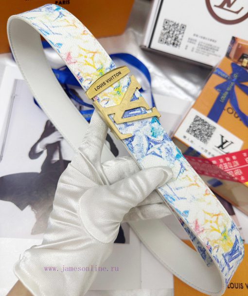 Belt LV Louis Vuitton Top Remakes-The waistband is made of 100% imported original cowhide, e 2kmsjzqg - Image 5