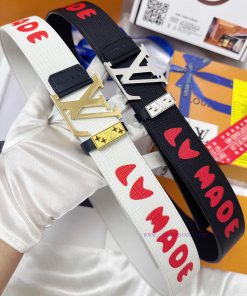 Belt LV Louis Vuitton Top Remakes-The waistband is made of 100% imported original cowhide, e mcyau17j
