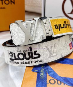 Belt LV Louis Vuitton Top Remakes-The waistband is made of 100% imported original cowhide, e 300sdcf1