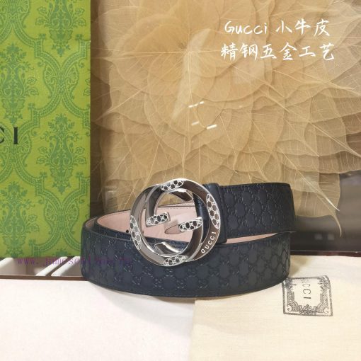 Gucci belt classic G-shaped metal buckle, exquisite and subtle, quite durable vt2mrwkp - Image 2