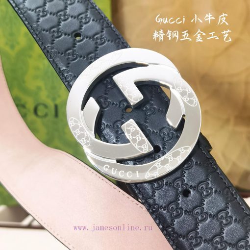 Gucci belt classic G-shaped metal buckle, exquisite and subtle, quite durable vt2mrwkp - Image 5