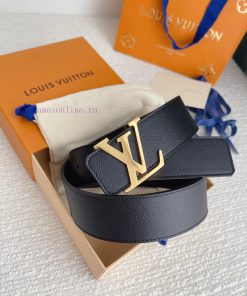 Comes with a complete gift box L0UIS VUITT0N LV men's quality palm print waist belt with a w v6vb8dp8