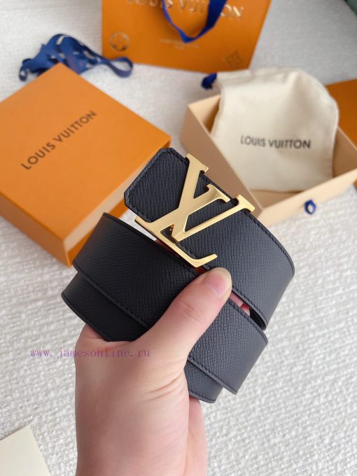 Comes with a complete gift box L0UIS VUITT0N LV men's quality palm print waist belt with a w v6vb8dp8 - Image 4