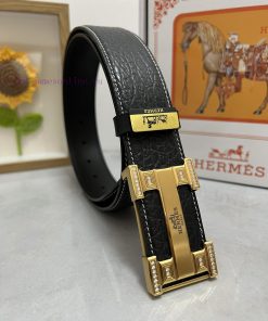 Hermes Hermès  Material: Leather Belt with 100% Head Layer. The leather belt is guaranteed t j0iun004