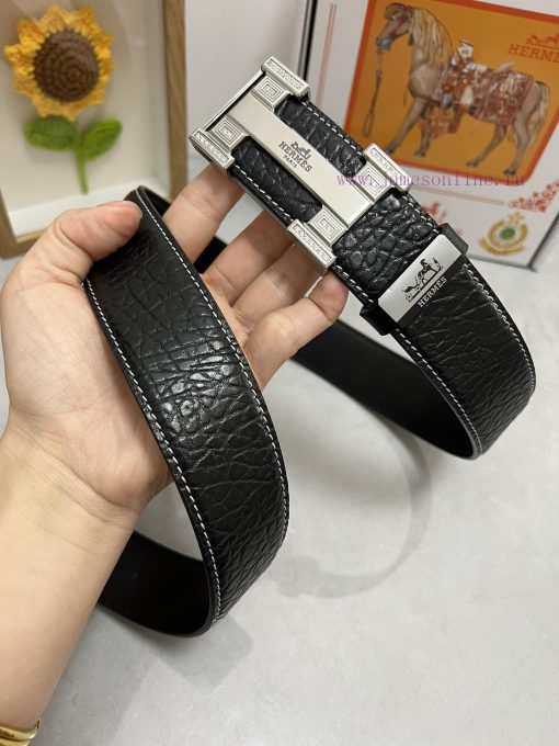 Hermes Hermès  Material: Leather Belt with 100% Head Layer. The leather belt is guaranteed t rnttb4rg - Image 5