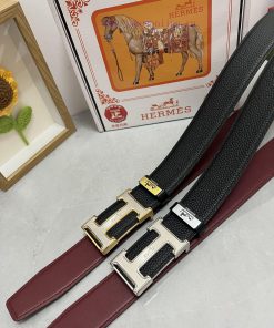 Hermes Hermès  Material: Leather Belt with 100% Head Layer. The leather belt is guaranteed t u7yjreiw