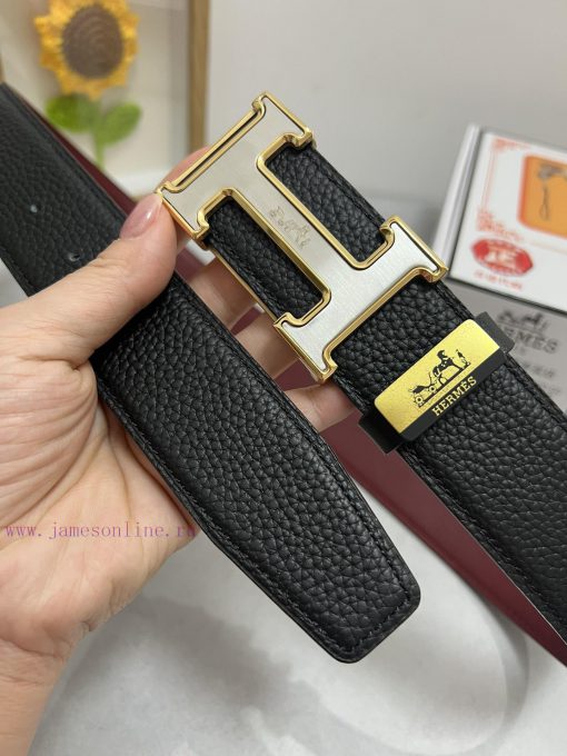 Hermes Hermès  Material: Leather Belt with 100% Head Layer. The leather belt is guaranteed t ld7jm0ln - Image 4