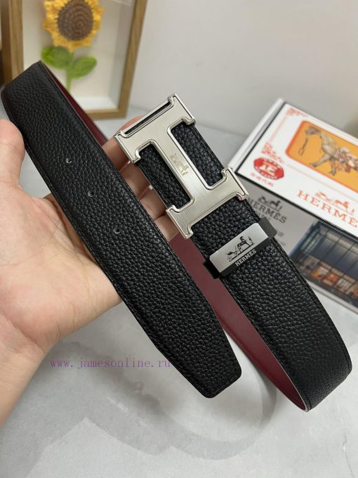 Hermes Hermès  Material: Leather Belt with 100% Head Layer. The leather belt is guaranteed t zb5affpk - Image 3