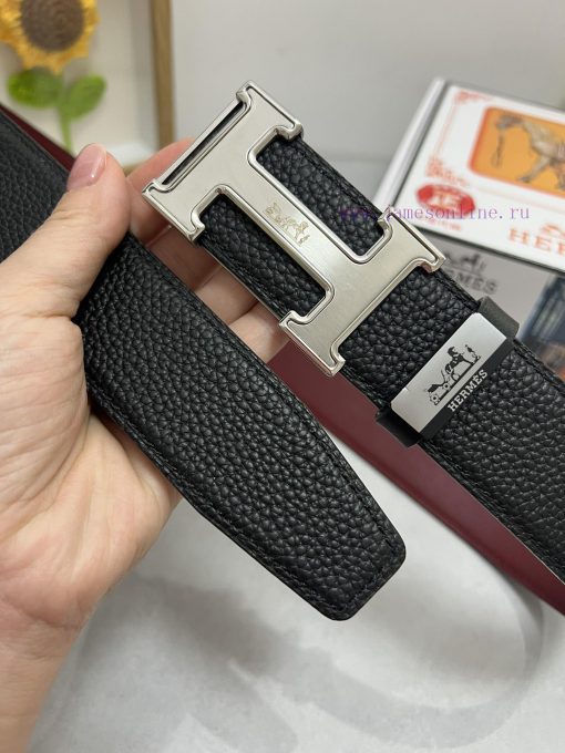 Hermes Hermès  Material: Leather Belt with 100% Head Layer. The leather belt is guaranteed t zb5affpk - Image 4