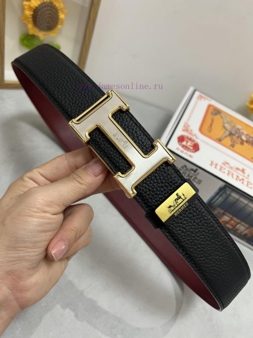 Hermes Hermès  Material: Leather Belt with 100% Head Layer. The leather belt is guaranteed t ld7jm0ln - Image 6