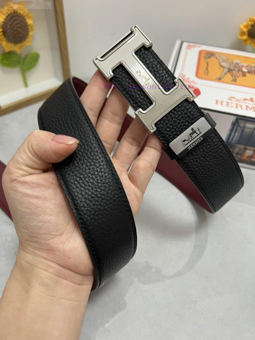 Hermes Hermès  Material: Leather Belt with 100% Head Layer. The leather belt is guaranteed t zb5affpk - Image 5