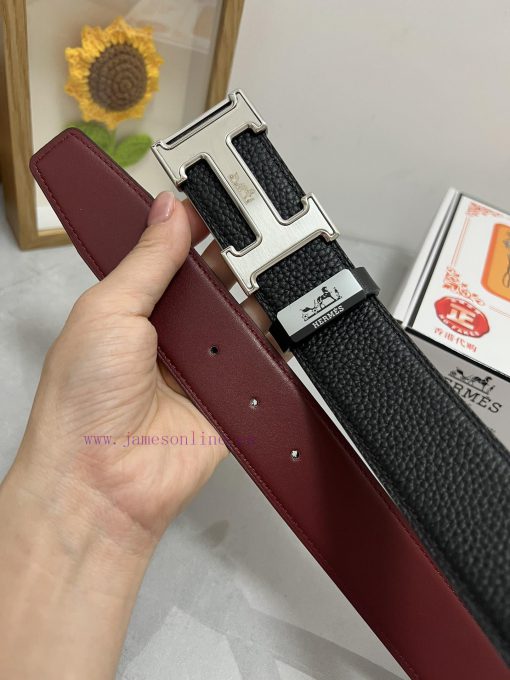 Hermes Hermès  Material: Leather Belt with 100% Head Layer. The leather belt is guaranteed t u7yjreiw - Image 9