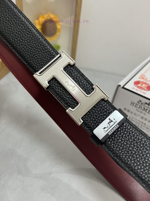 Hermes Hermès  Material: Leather Belt with 100% Head Layer. The leather belt is guaranteed t zb5affpk - Image 8
