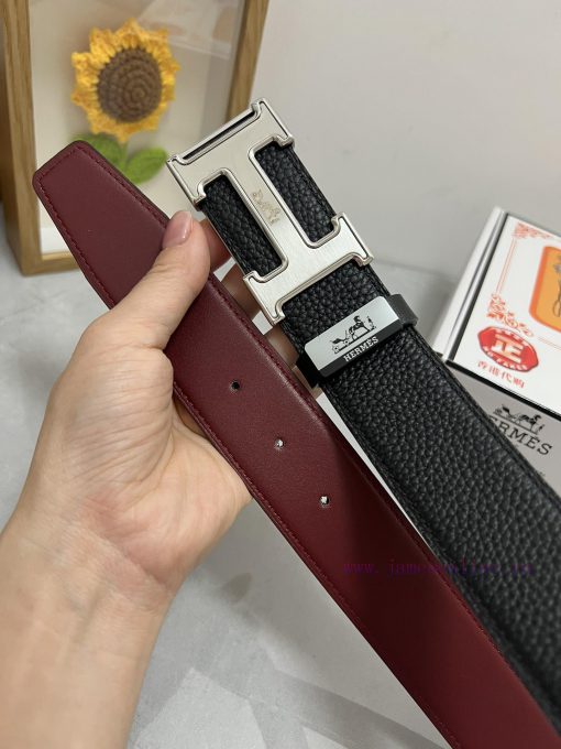 Hermes Hermès  Material: Leather Belt with 100% Head Layer. The leather belt is guaranteed t zb5affpk - Image 9