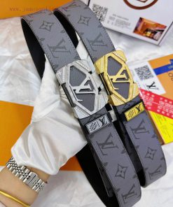 Belt LV Louis Vuitton Top Remakes-The waistband is made of 100% imported original cowhide, e cdet1qy5