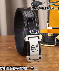 Give a crocodile claw keychain as a giftPromotion price delivery wooden boxGUCC@IBuckle mate gxc0o6av