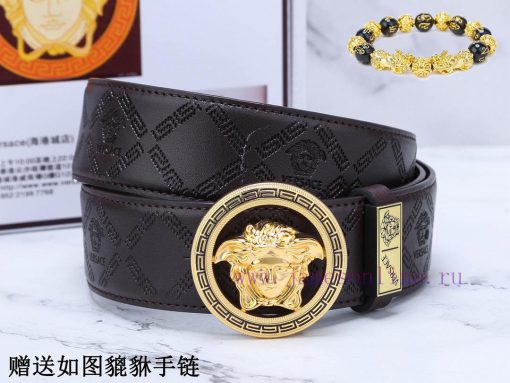 Belt Versace Ver…️The waist belt is made of 100% cowhide, ensuring that the genuine leather ghr2d2p6 - Image 2