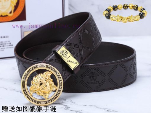 Belt Versace Ver…️The waist belt is made of 100% cowhide, ensuring that the genuine leather ghr2d2p6 - Image 3