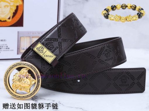 Belt Versace Ver…️The waist belt is made of 100% cowhide, ensuring that the genuine leather ghr2d2p6 - Image 6