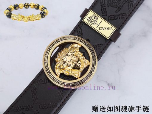 Belt Versace Ver…️The waist belt is made of 100% cowhide, ensuring that the genuine leather ghr2d2p6 - Image 8