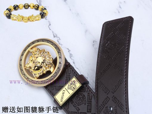 Belt Versace Ver…️The waist belt is made of 100% cowhide, ensuring that the genuine leather ghr2d2p6 - Image 9