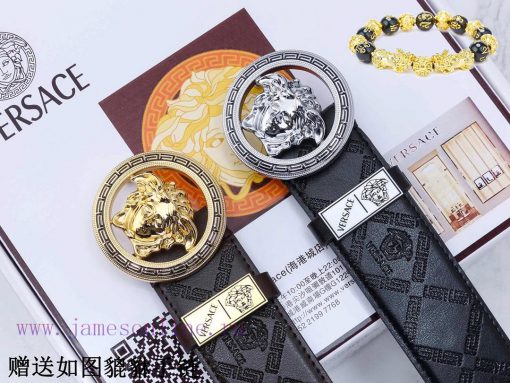 Belt Versace Ver…️The waist belt is made of 100% cowhide, ensuring that the genuine leather ghr2d2p6 - Image 10