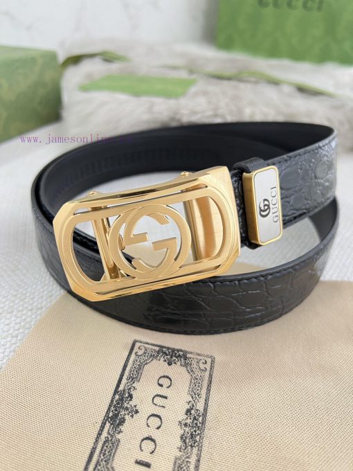 Gucci. Gucci Belt ️ Automatic BeltAutomatic buckle, made of pure steel material, equipped wi douoxi91 - Image 6