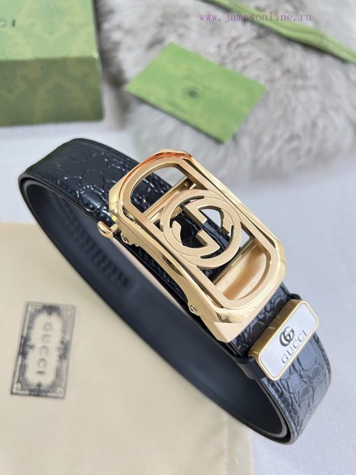 Gucci. Gucci Belt ️ Automatic BeltAutomatic buckle, made of pure steel material, equipped wi to6r9x7q - Image 3