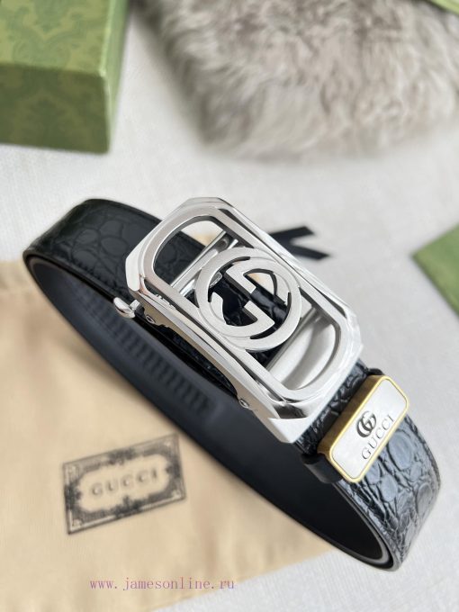 Gucci. Gucci Belt ️ Automatic BeltAutomatic buckle, made of pure steel material, equipped wi l9qgmdci - Image 3
