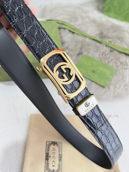 Gucci. Gucci Belt ️ Automatic BeltAutomatic buckle, made of pure steel material, equipped wi to6r9x7q - Image 5