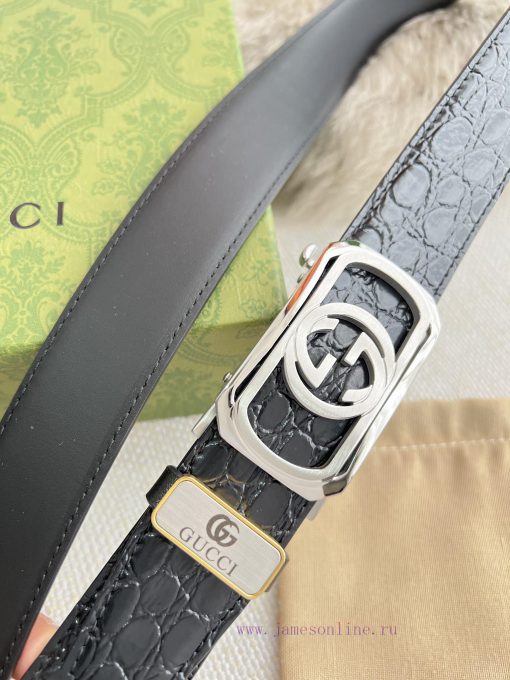 Gucci. Gucci Belt ️ Automatic BeltAutomatic buckle, made of pure steel material, equipped wi l9qgmdci - Image 7