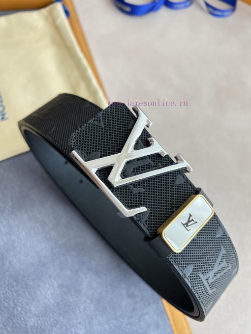 LV... Louis Vuitton Belt and BeltsBuckle, classic pure steel material buckle, top layer cowh z3v3axuj - Image 4