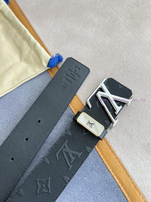 LV... Louis Vuitton Belt and BeltsBuckle, classic pure steel material buckle, top layer cowh z3v3axuj - Image 8