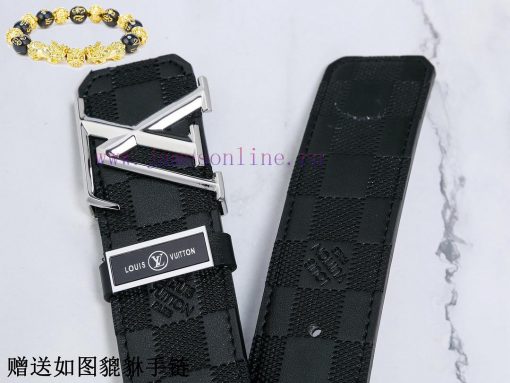 Belt LV Louis VuittonThe waistband is made of 100% cowhide, ensuring that the genuine leathe x6ujc1xu - Image 10