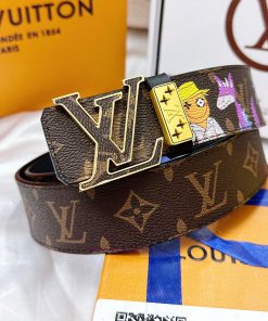 Belt LV Louis ReproductionBelt made of 100% head layer cowhide, ensuring genuine leather sti kgygk25k