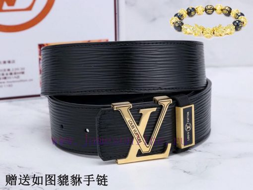 Belt LV Louis Vuitton ️The waist belt is made of 100% cowhide, ensuring that the genuine lea i0axgb9p - Image 4