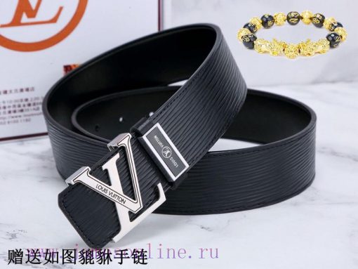 Belt LV Louis Vuitton ️The waist belt is made of 100% cowhide, ensuring that the genuine lea i0axgb9p - Image 5