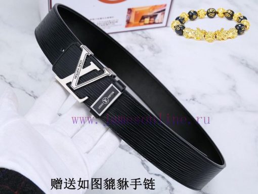 Belt LV Louis Vuitton ️The waist belt is made of 100% cowhide, ensuring that the genuine lea i0axgb9p - Image 7