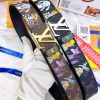 Belt LV Louis Vuitton's top tier replicaThe waistband is made of 100% cowhide, ensuring a ma yvcrxk5p
