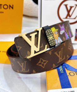 Belt LV Louis Vuitton's top tier replicaThe waistband is made of 100% cowhide, ensuring a ma d4lye5k3