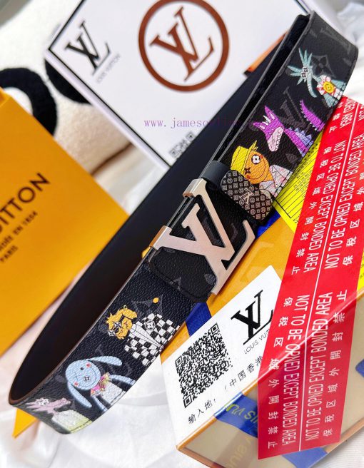 Belt LV Louis Vuitton's top tier replicaThe waistband is made of 100% cowhide, ensuring a ma u2ngq5g7 - Image 8