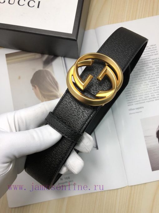 The Gucci top layer calf leather belt is made by hot pressing to achieve a wild boar skin ef s8pycrrb