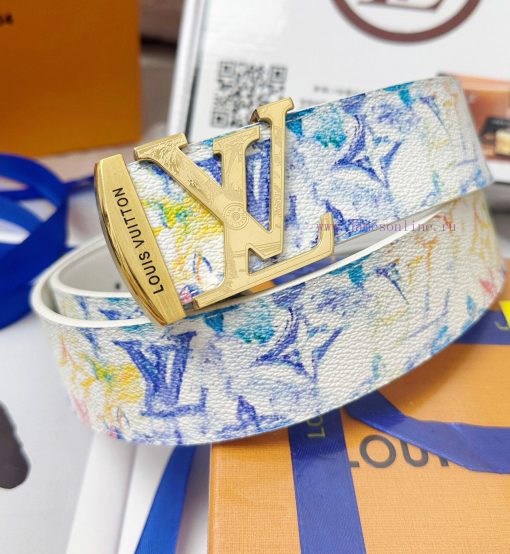 Belt LV Louis Vuitton Top Remakes-The waistband is made of 100% imported original cowhide, e ankr1qy8 - Image 3