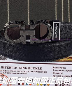 Ferragami ️Comes with a punch as a giftMaterial: 100% top layer cowhide, ensuring genuine le chqjc0e0