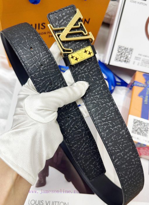 Belt LV Louis Vuitton Top Remakes-The waistband is made of 100% imported original cowhide, e j0rxlk2r - Image 5